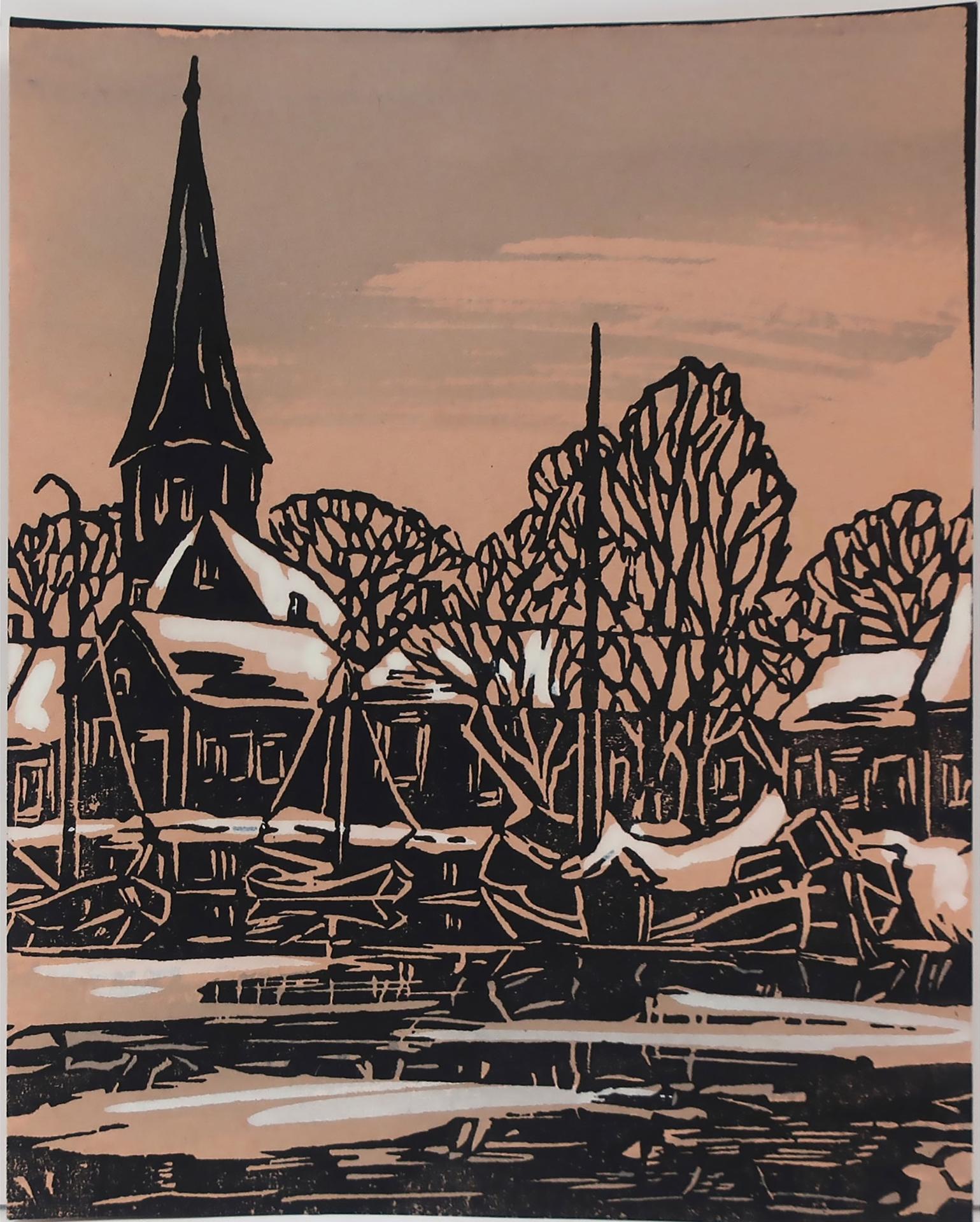Albert Jacques Franck (1899-1973) - Holland Canal