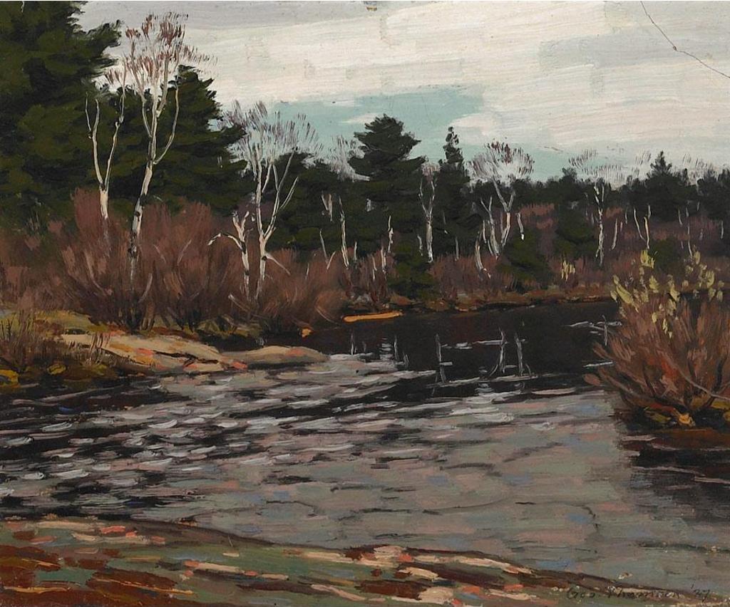 George Albert Thomson (1868-1965) - Riverscape