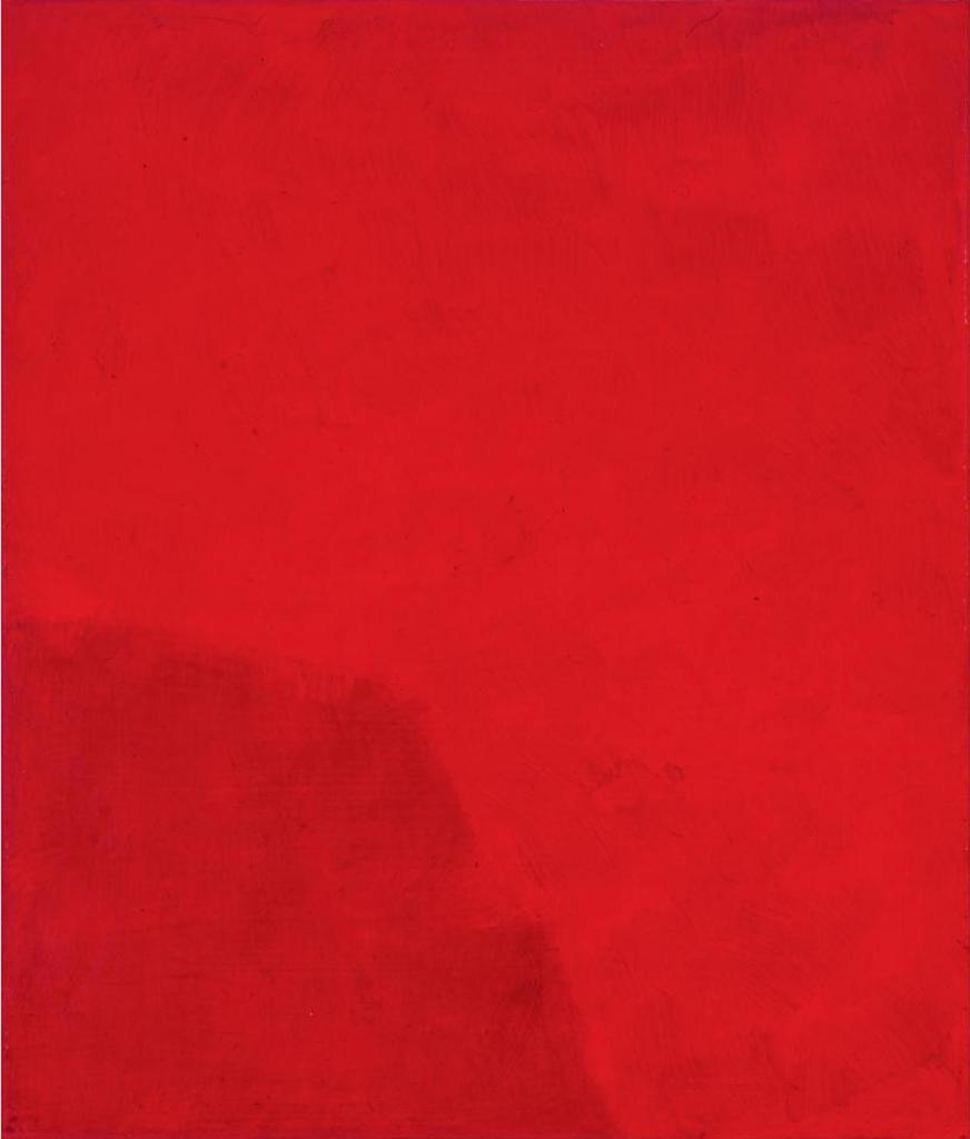 Françoise Sullivan (1925) - Rouges-Espaces V, 1998