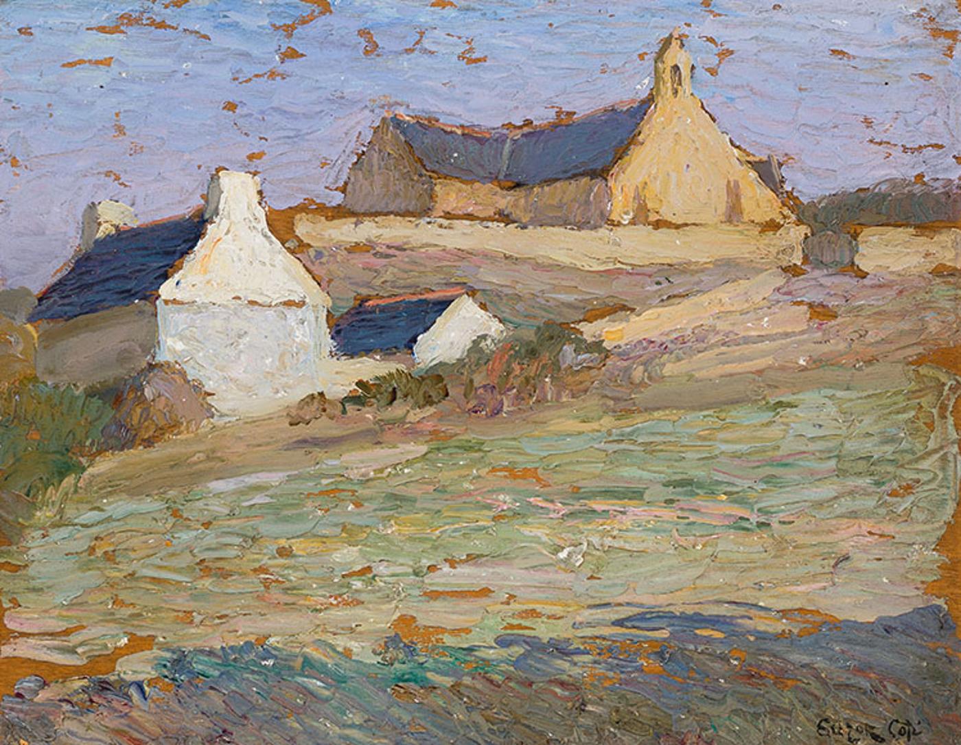 Marc-Aurèle de Foy Suzor-Coté (1869-1937) - Près de la chapelle Porz-Guen, Bretagne