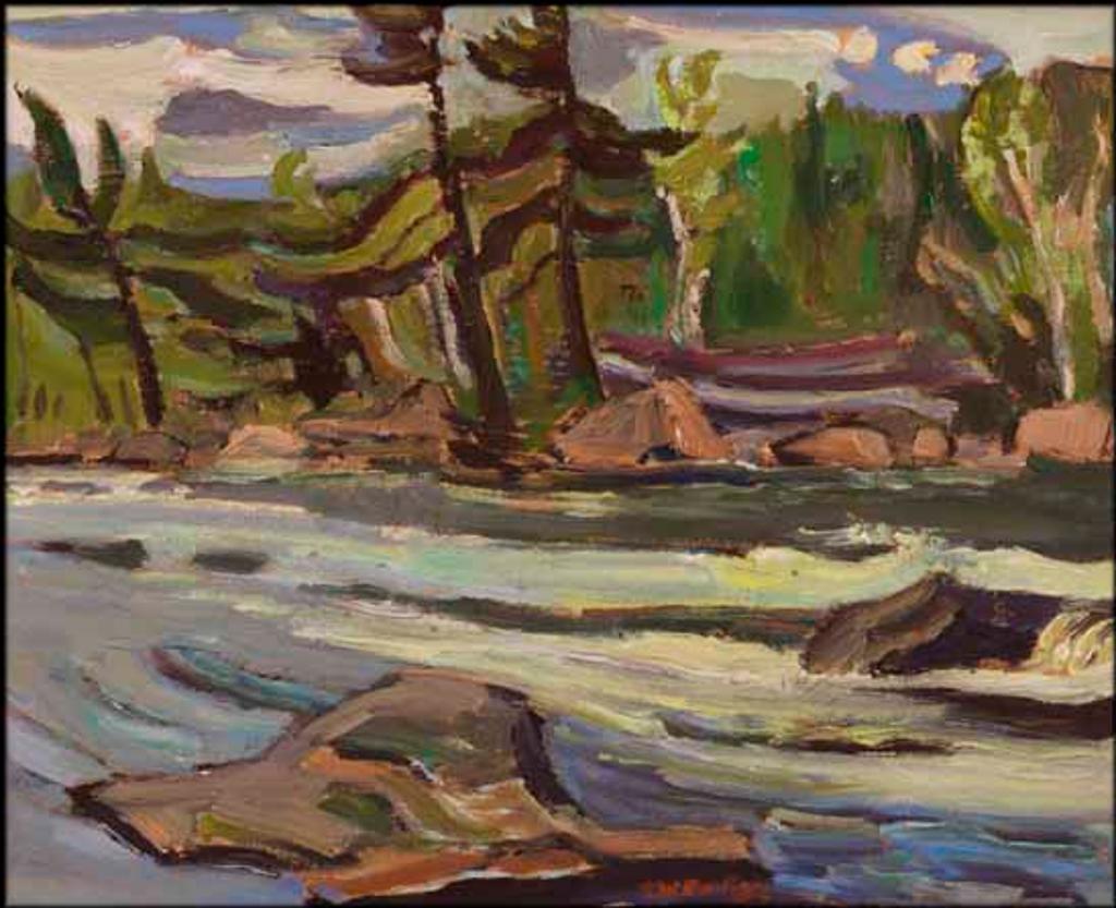 Ralph Wallace Burton (1905-1983) - Palmer Rapids, Madawaska River