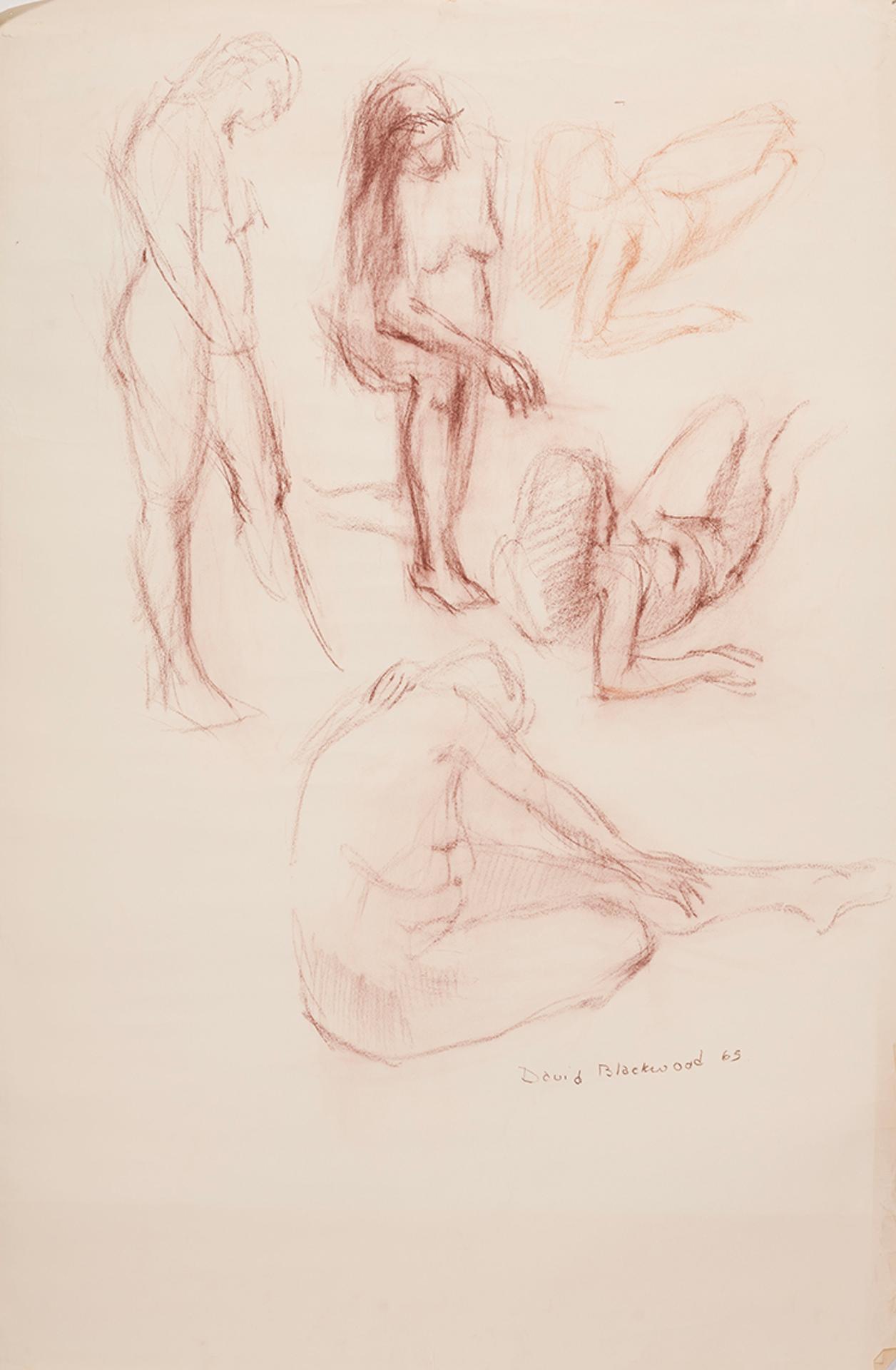 David Lloyd Blackwood (1941-2022) - Nude Figure Studies