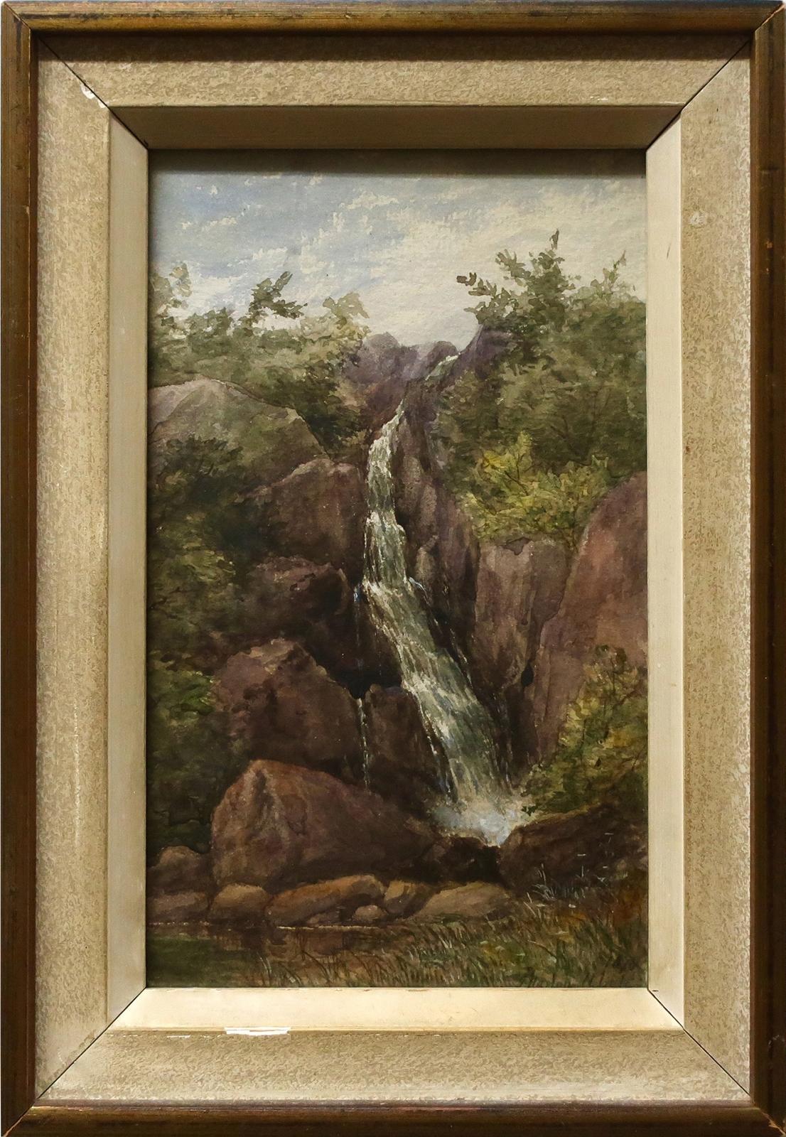 George Harlow White (1817-1888) - Waterfall