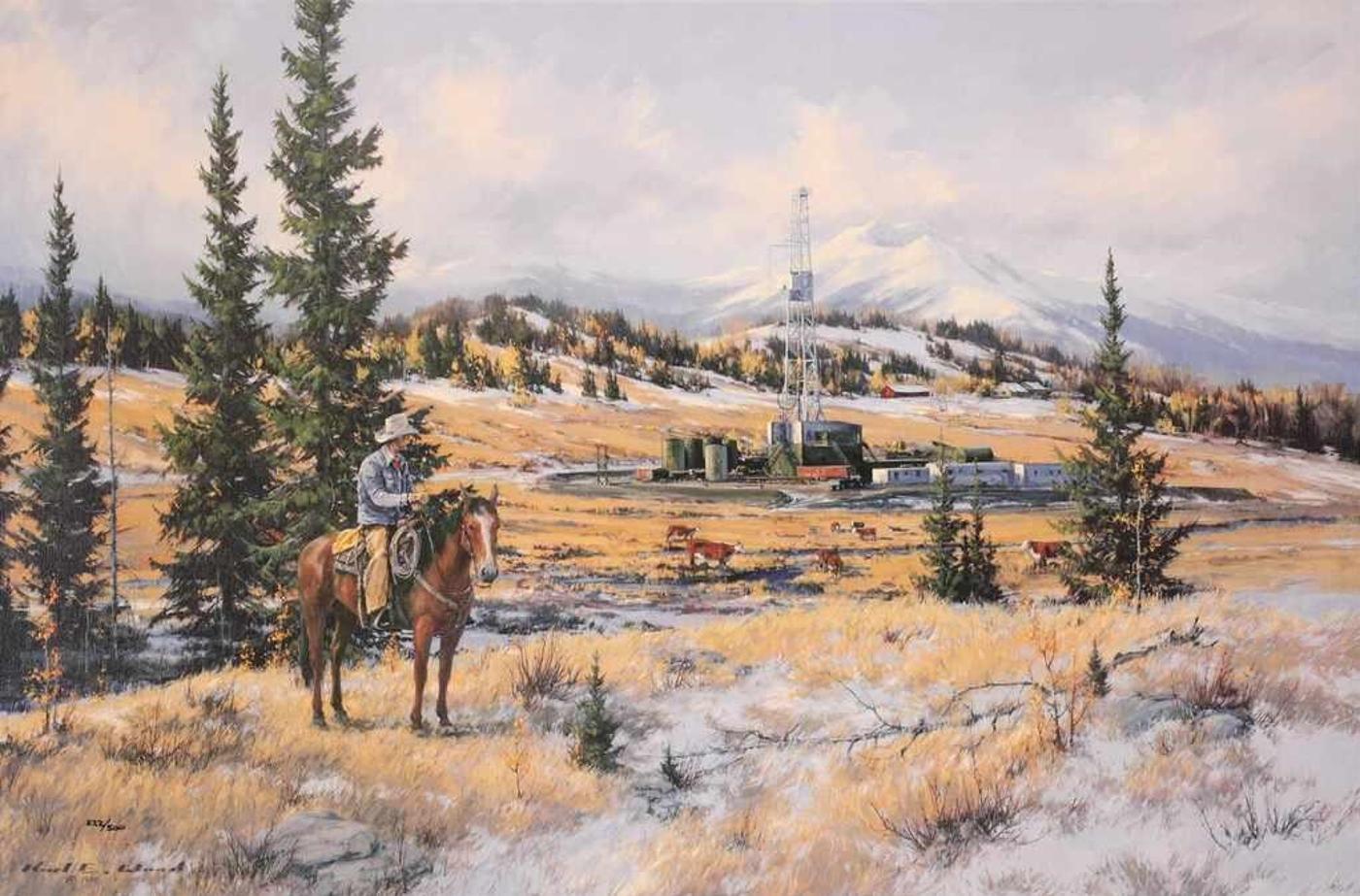 Karl E. Wood (1944-1990) - Alberta Heritage; ed. #222/500