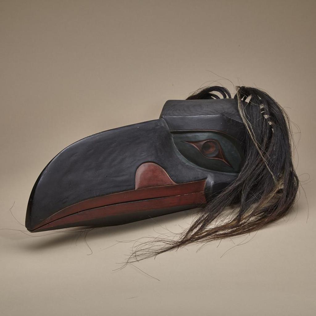 Don “Chief Lelooska” Smith (1933-1996) - Raven Mask With Articulated Beak