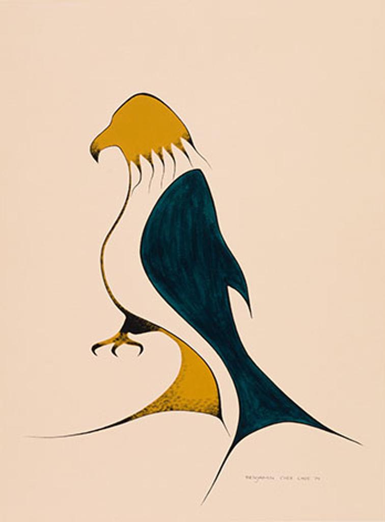 Benjamin Chee Chee (1944-1977) - Golden Bird