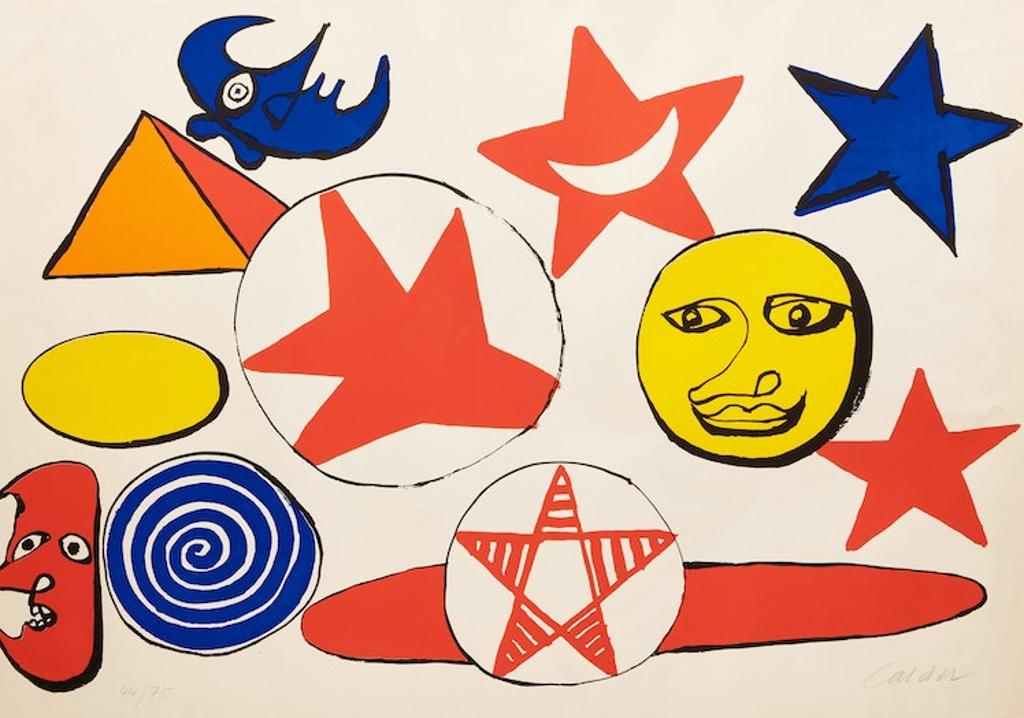 Alexander Calder (1898-1976) - L’étoile rouge (The Red Star)
