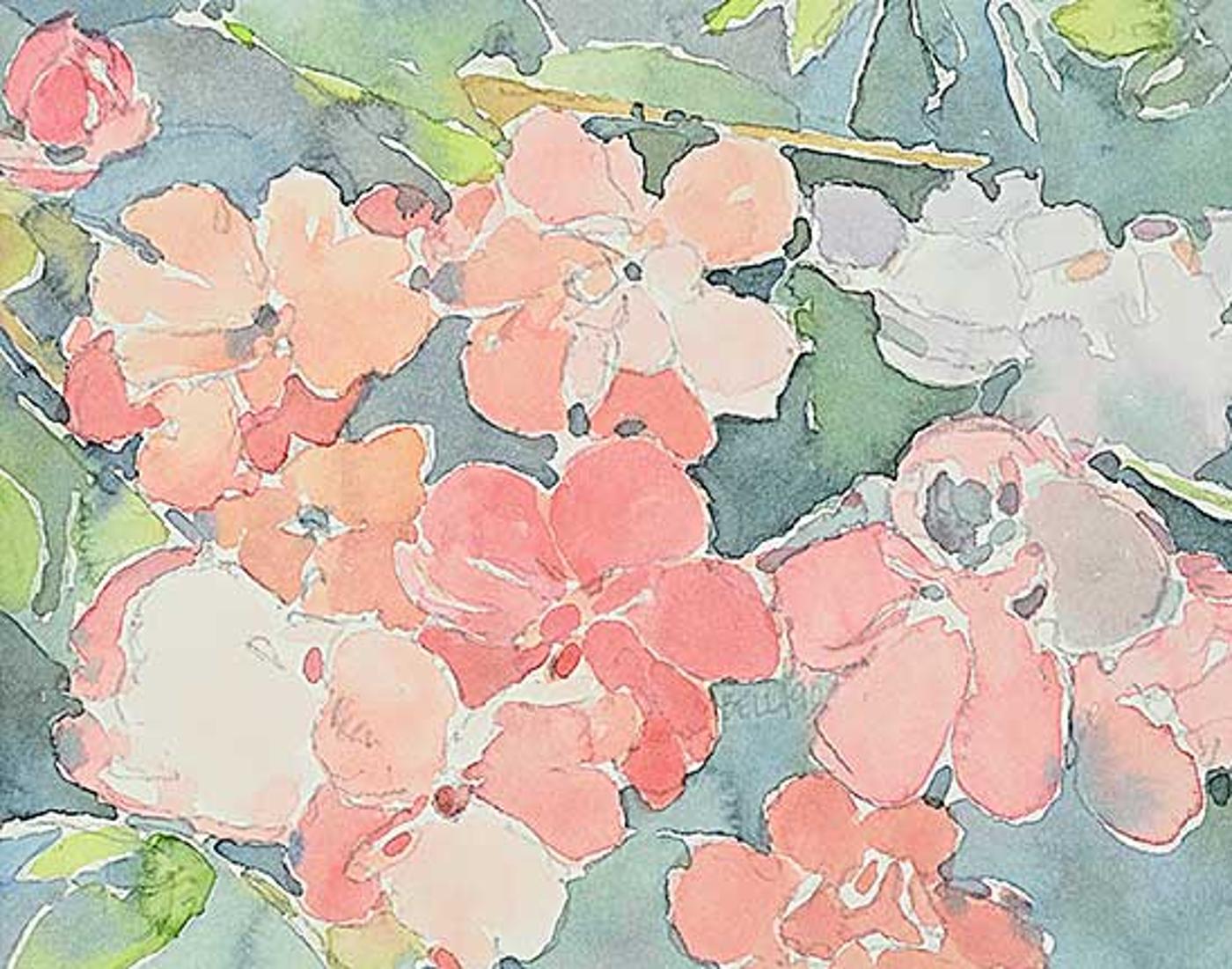 Darrell Bell (1959-2021) - Untitled - Begonia