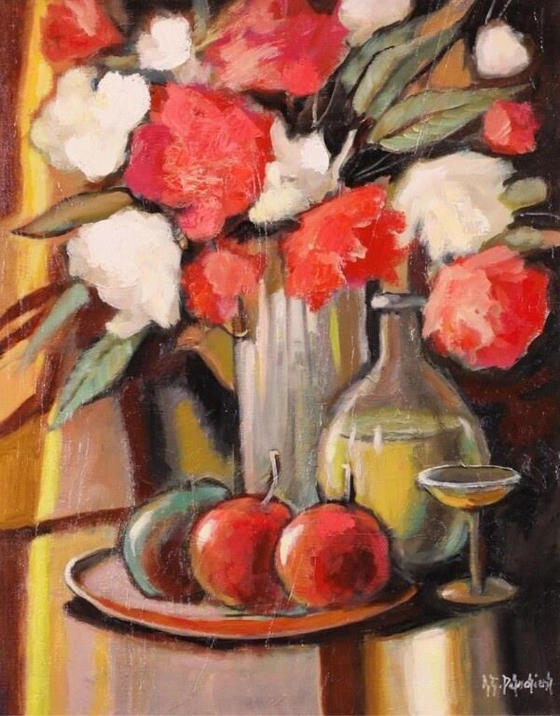 Jean-Guy Desrosiers (1934) - Deux Pommes, Une Coupe, Des Fleurs