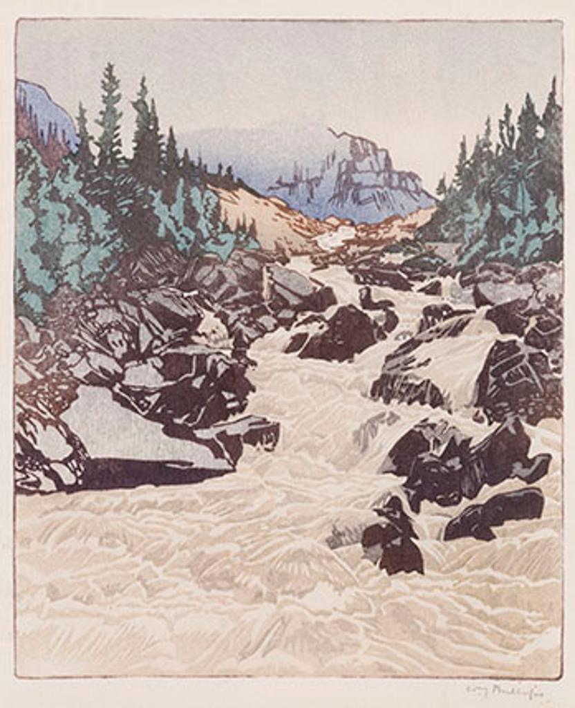 Walter Joseph (W.J.) Phillips (1884-1963) - Above Lake Louise