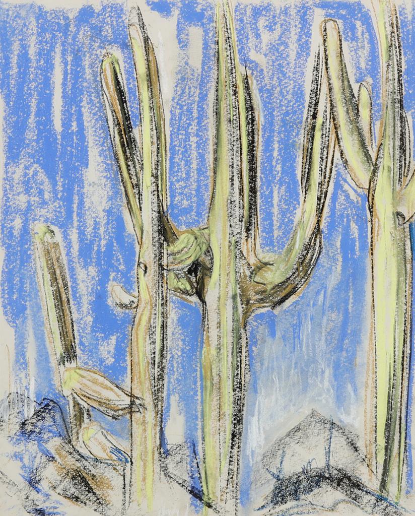 Bess Larkin Housser Harris (1890-1969) - Desert Plant