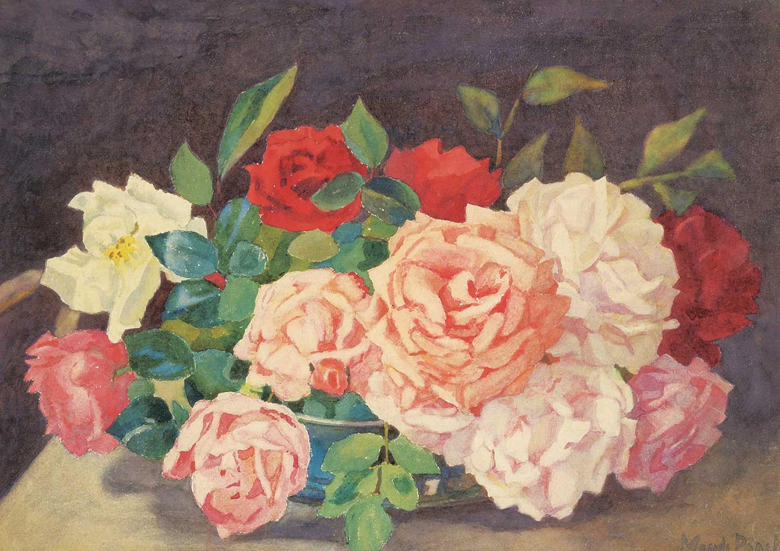 Maude Dekirkby Paget - Untitled - Still Life with Roses