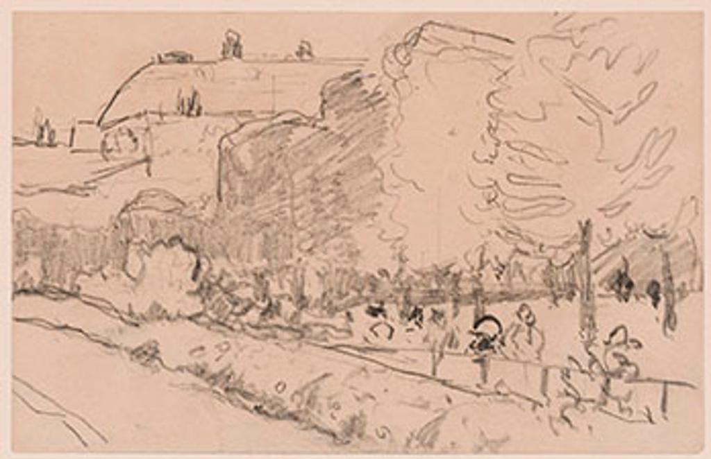 James Wilson Morrice (1865-1924) - Untitled Page from the Vincent Massey Collection Sketchbooks