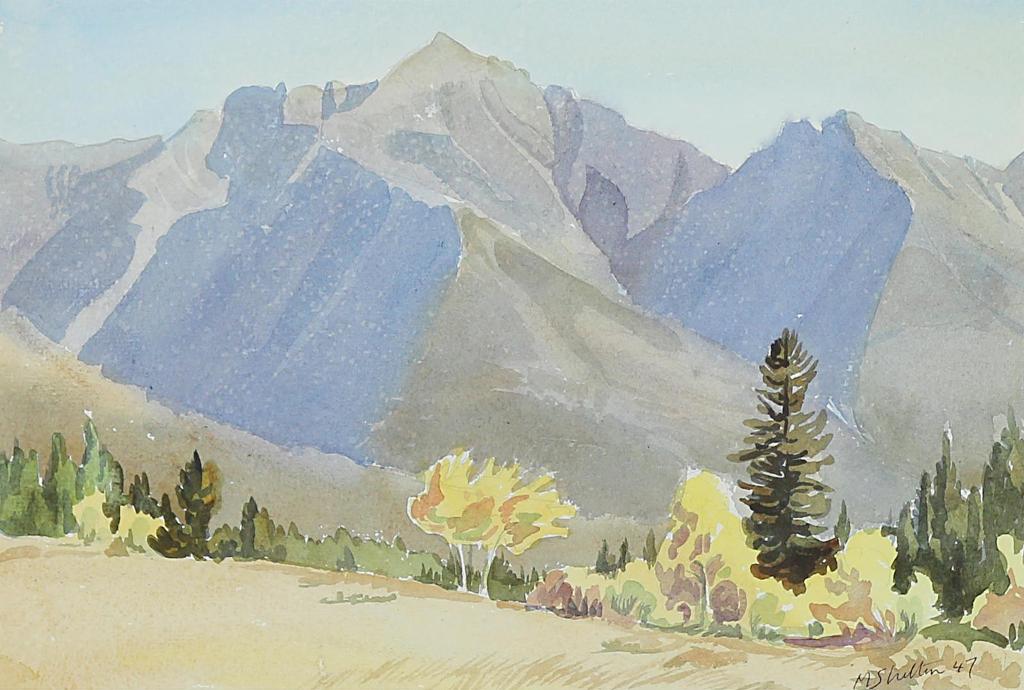Margaret Dorothy Shelton (1915-1984) - Autumn, Mt Peechee; 1947