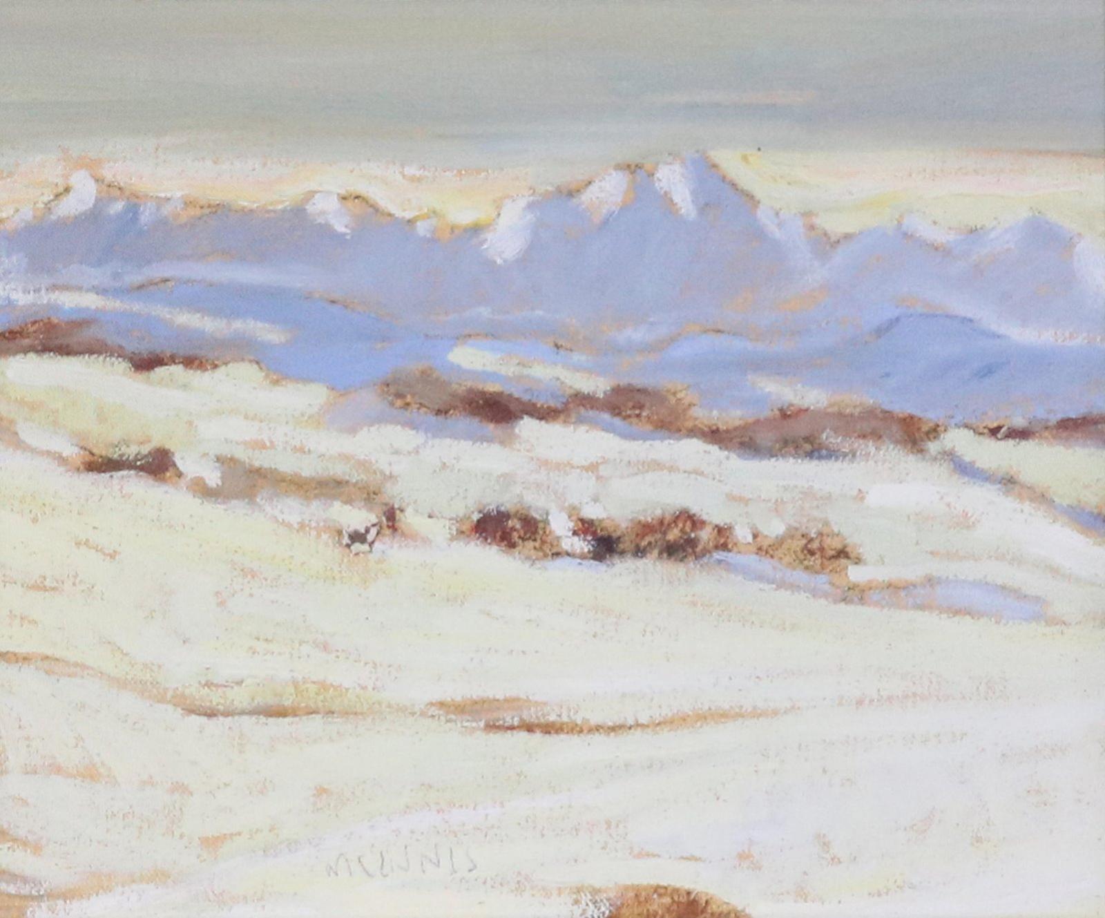 Robert F.M. McInnis (1942) - Distant Mountains; 1980