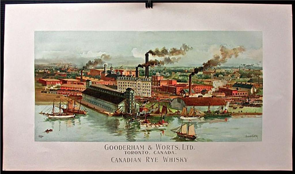 Arthur Henry Hider (1870-1952) - Gooderham & Worts Ltd., Toronto. Canada. Canadian Rye Whiskey