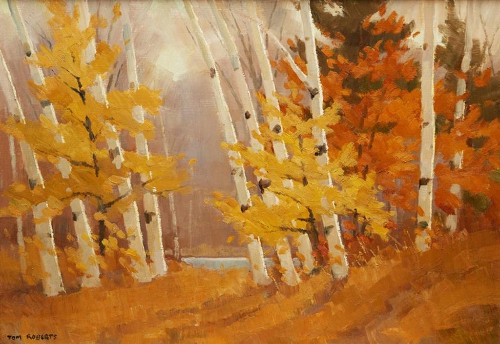 Thomas Keith (Tom) Roberts (1909-1998) - Birch Woods in Late October