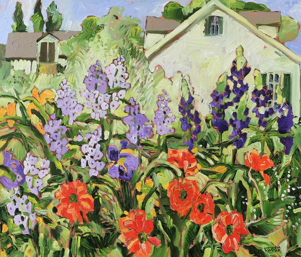 Claude Alphonse Simard (1956-2014) - Le Vieux Jardin Toujours Nouveau; 2010