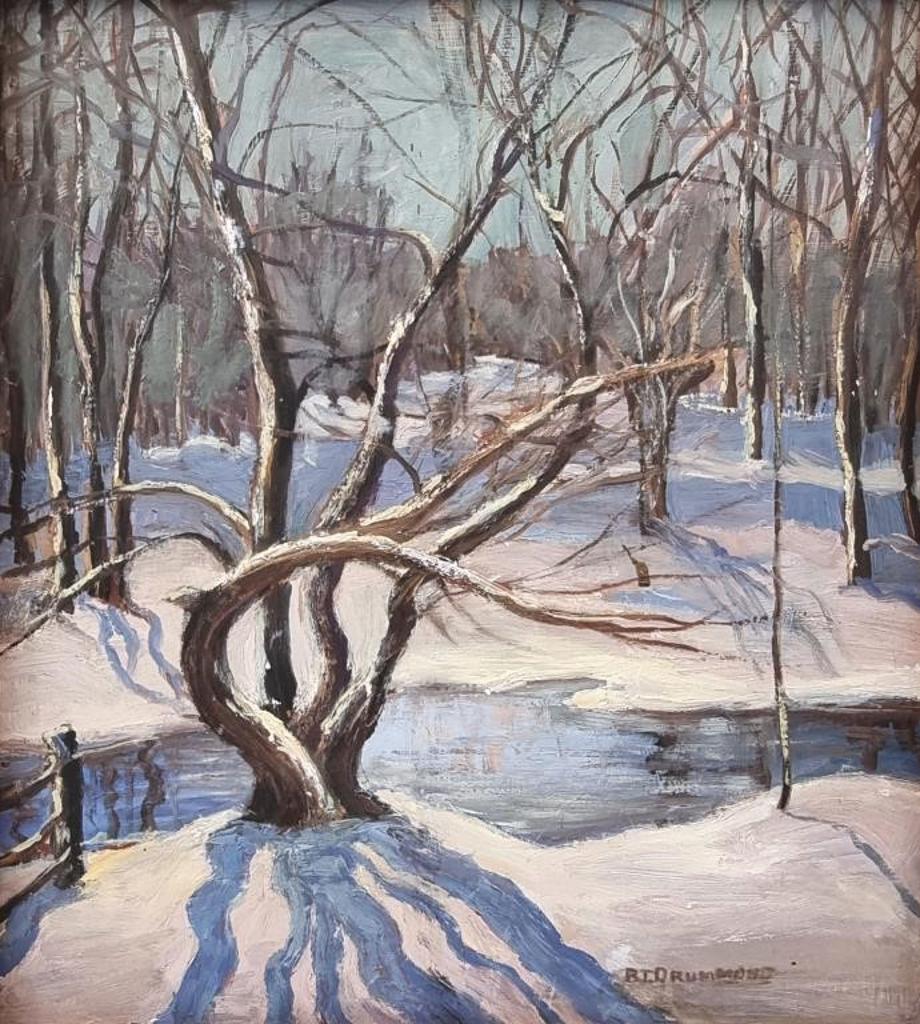 Bernice Thompson Drummond (1905-1995) - Winter Stream