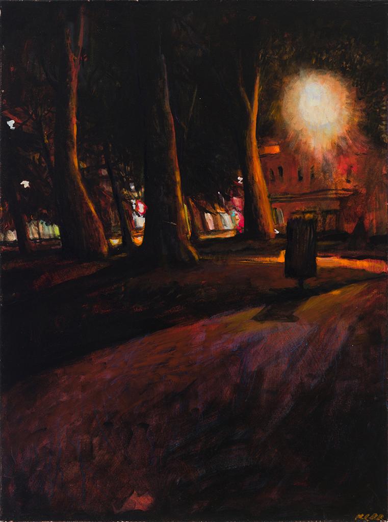 Tiko Kerr (1953) - The Gathering Night, Park St. Louis After Dark
