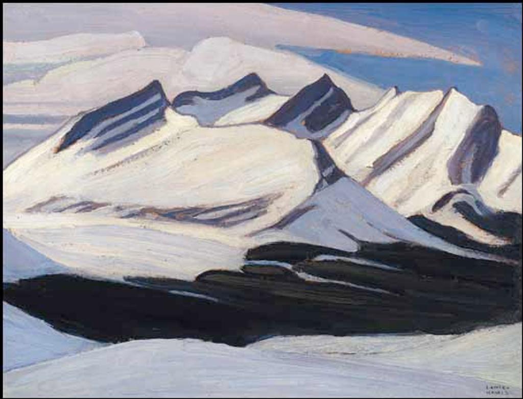 Lawren Stewart Harris (1885-1970) - Mountain, Tonquin Valley, Jasper