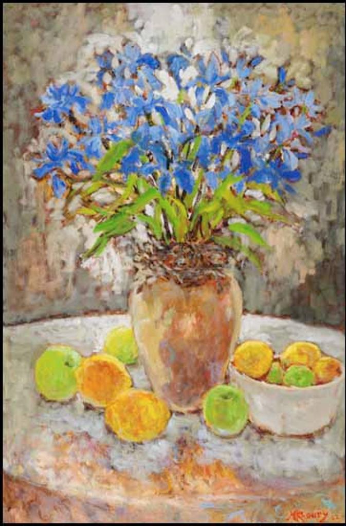 Michael Khoury (1950) - Iris, Lemons & Apples