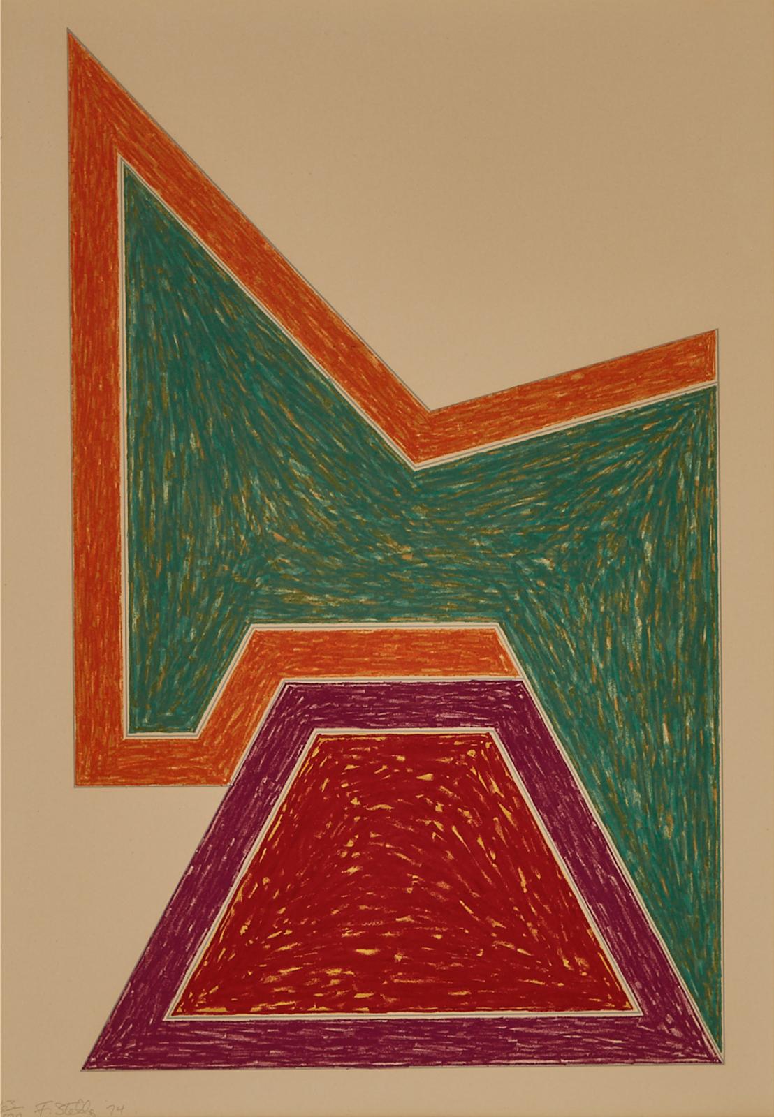 Frank Stella (1936) - Wolfeboro (From Eccentric Polygons), 1974 [gemini G.E.L., 548; Axsom, 98]