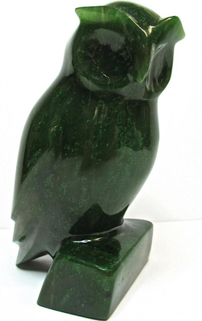 David Wong (1937-1998) - Great Horned Owl