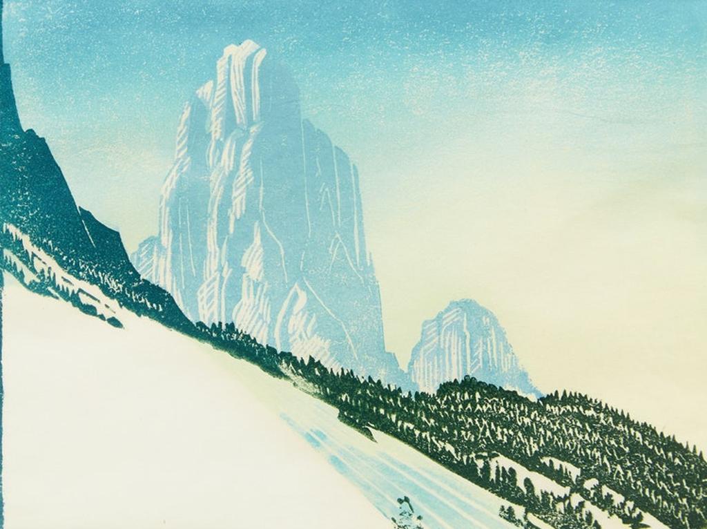 Margaret Dorothy Shelton (1915-1984) - Mount Louis, Banff