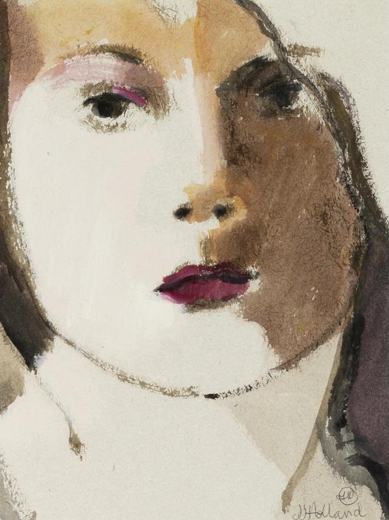 John Jeffery Holland - Portrait Of Paula