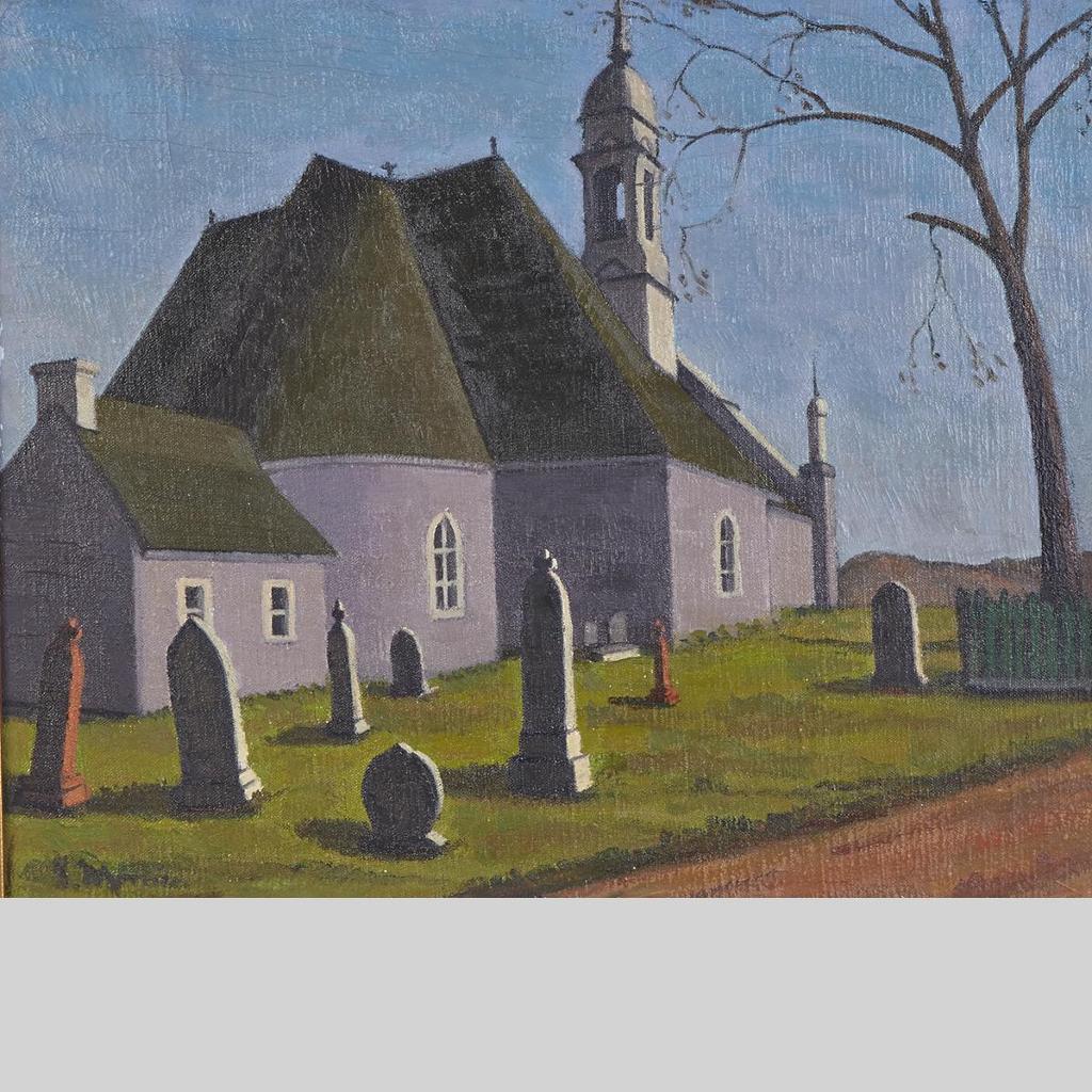 David Rousseau Morrice (1903-1978) - Eglise De Saint Marc A St-Marc-Sur-Richelieu, Quebec