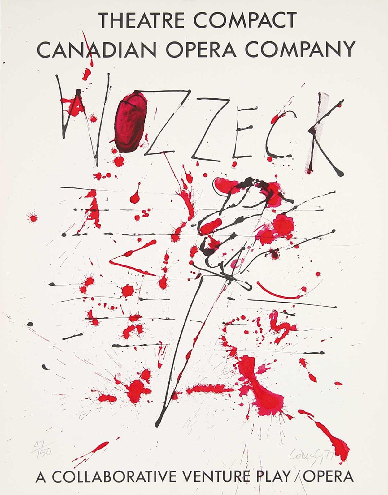 John Graham Coughtry (1931-1999) - Theatre Compact / Canadian Opera Company Wozzeck