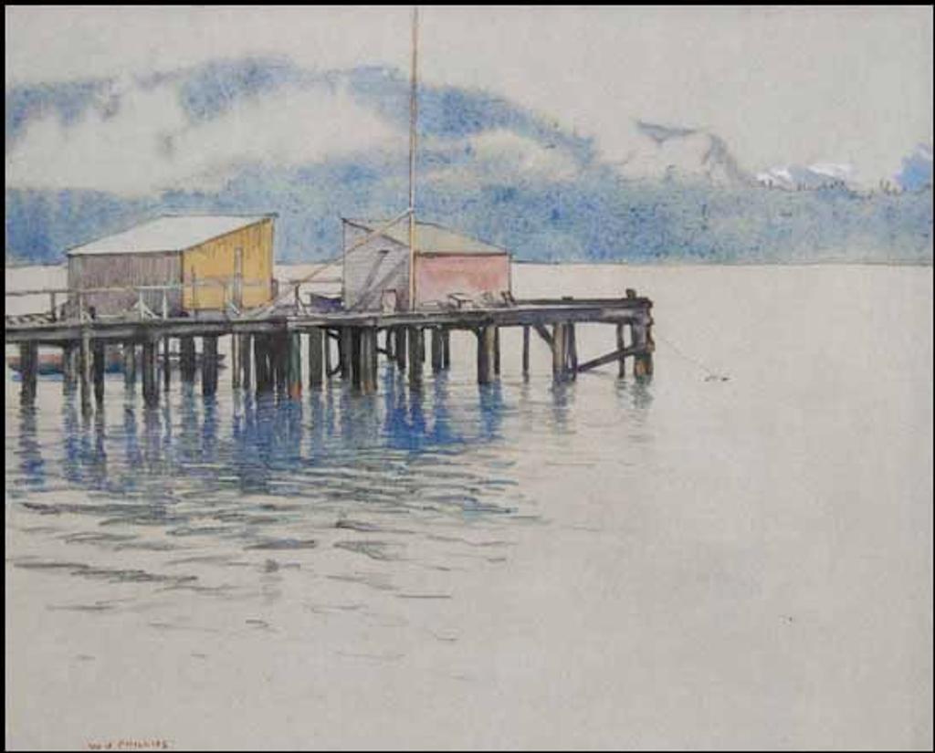 Walter Joseph (W.J.) Phillips (1884-1963) - Waterfront, Alert Bay