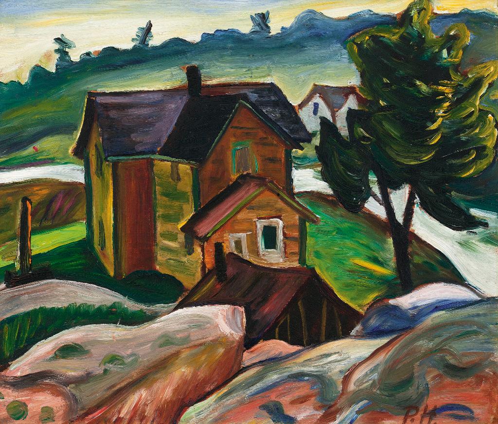 Efa Prudence Heward (1896-1947) - White Fish Falls, Georgian Bay