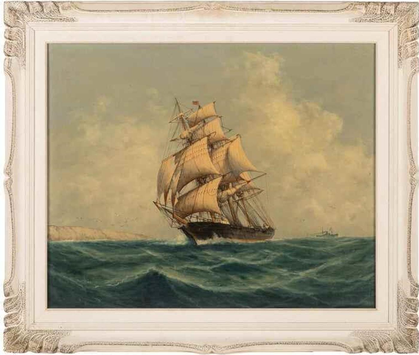 Louis Papaluca (1890-1984) - Clipper ship