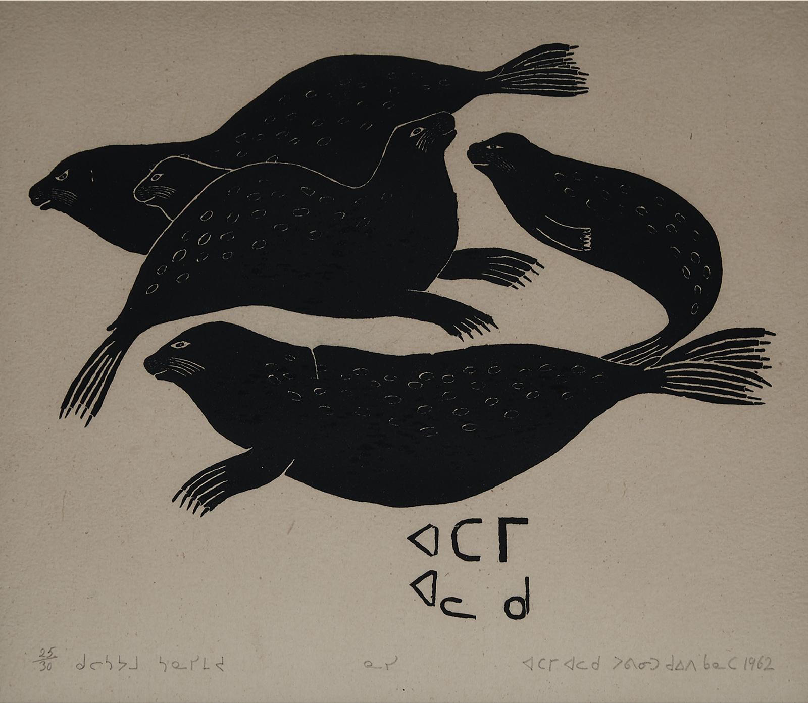 Adamie Alaku Qaqutu (1943-1964) - Seals/Aquatic Family