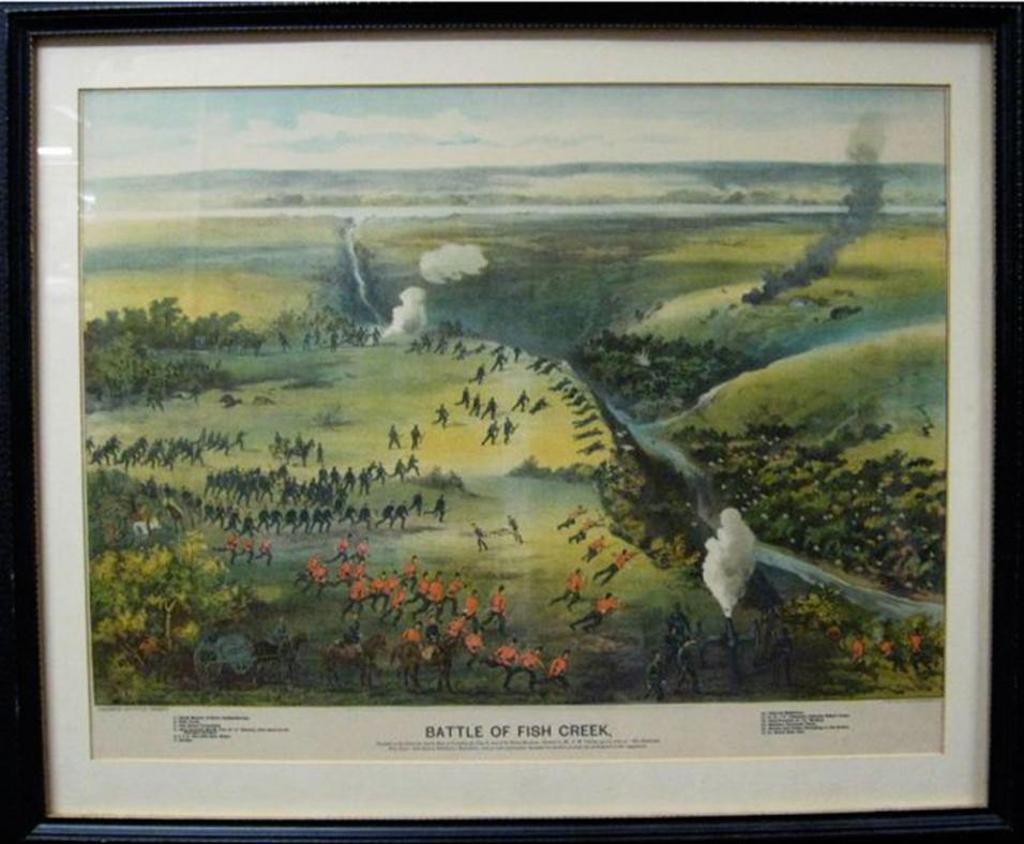 William Daniel Blatchly (1838-1903) - Battle Of Fish Creek; Battle Of Cut Knife Creek; The Capture Of Batoche