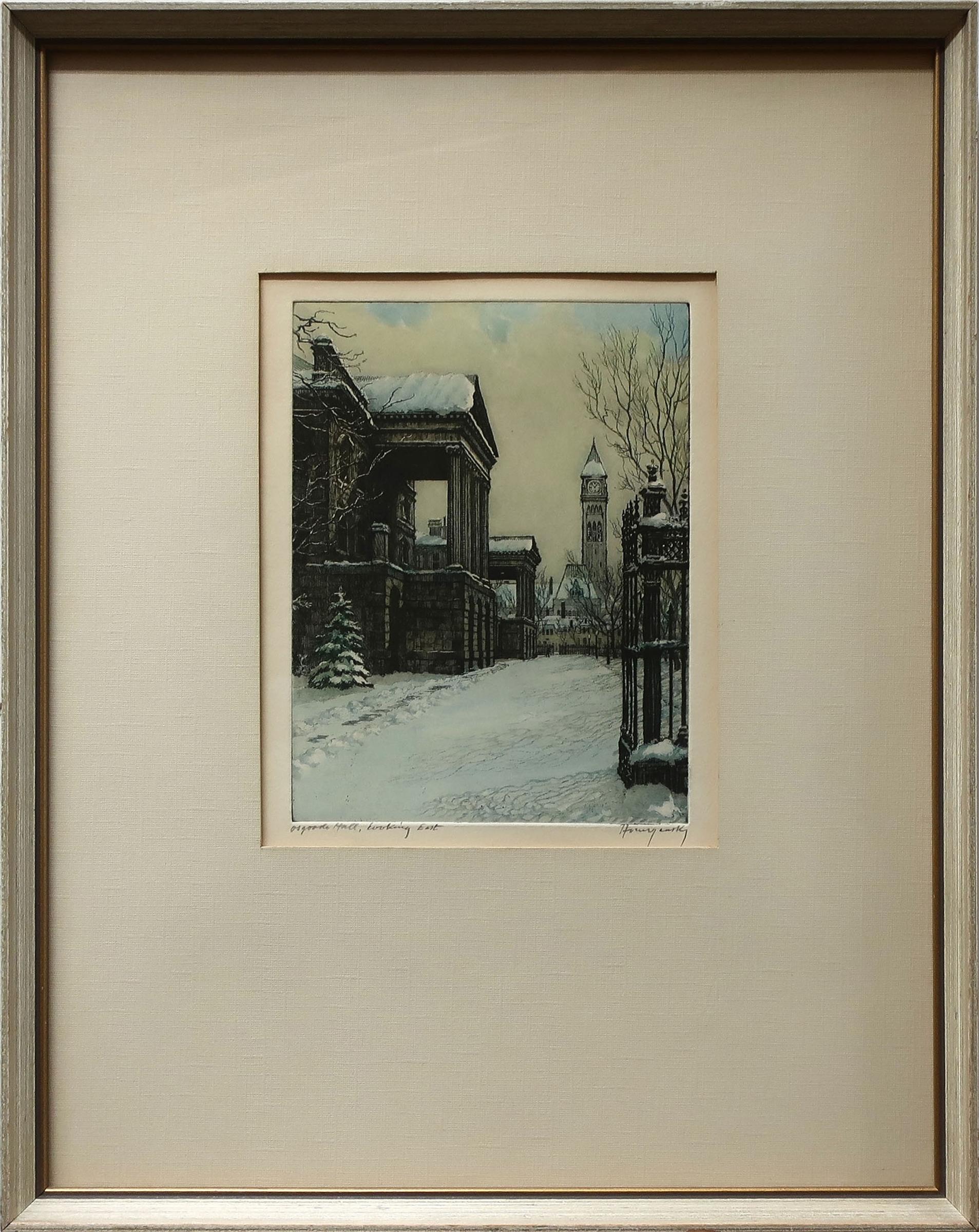 Nicholas Hornyansky (1896-1965) - Osgoode Hall, Looking East