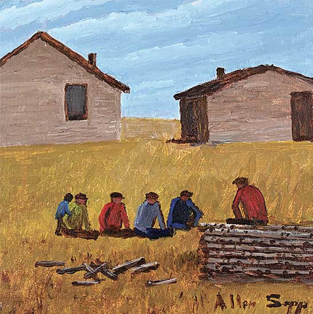 Allen Fredrick Sapp (1929-2015) - Untitled - Daily Meeting