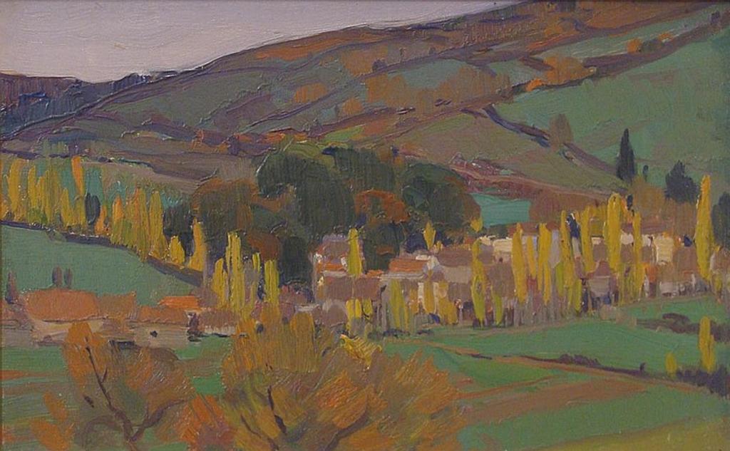 Clarence Alphonse Gagnon (1881-1942) - Autumne - France 1928
