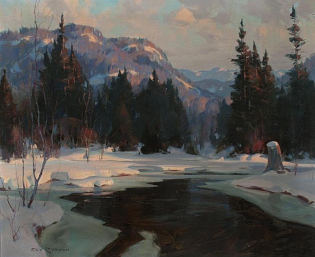 Eric J.B. Riordon (1906-1948) - December Evening, Cache River