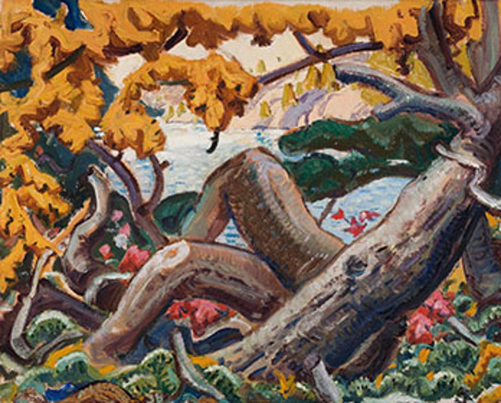 Arthur Lismer (1885-1969) - View Through the Trees, Georgian Bay