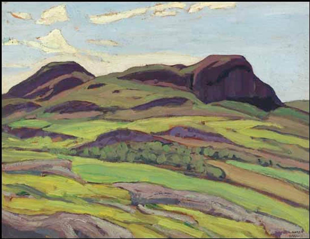 Lawren Stewart Harris (1885-1970) - Interior of Newfoundland (Hills - Newfoundland)