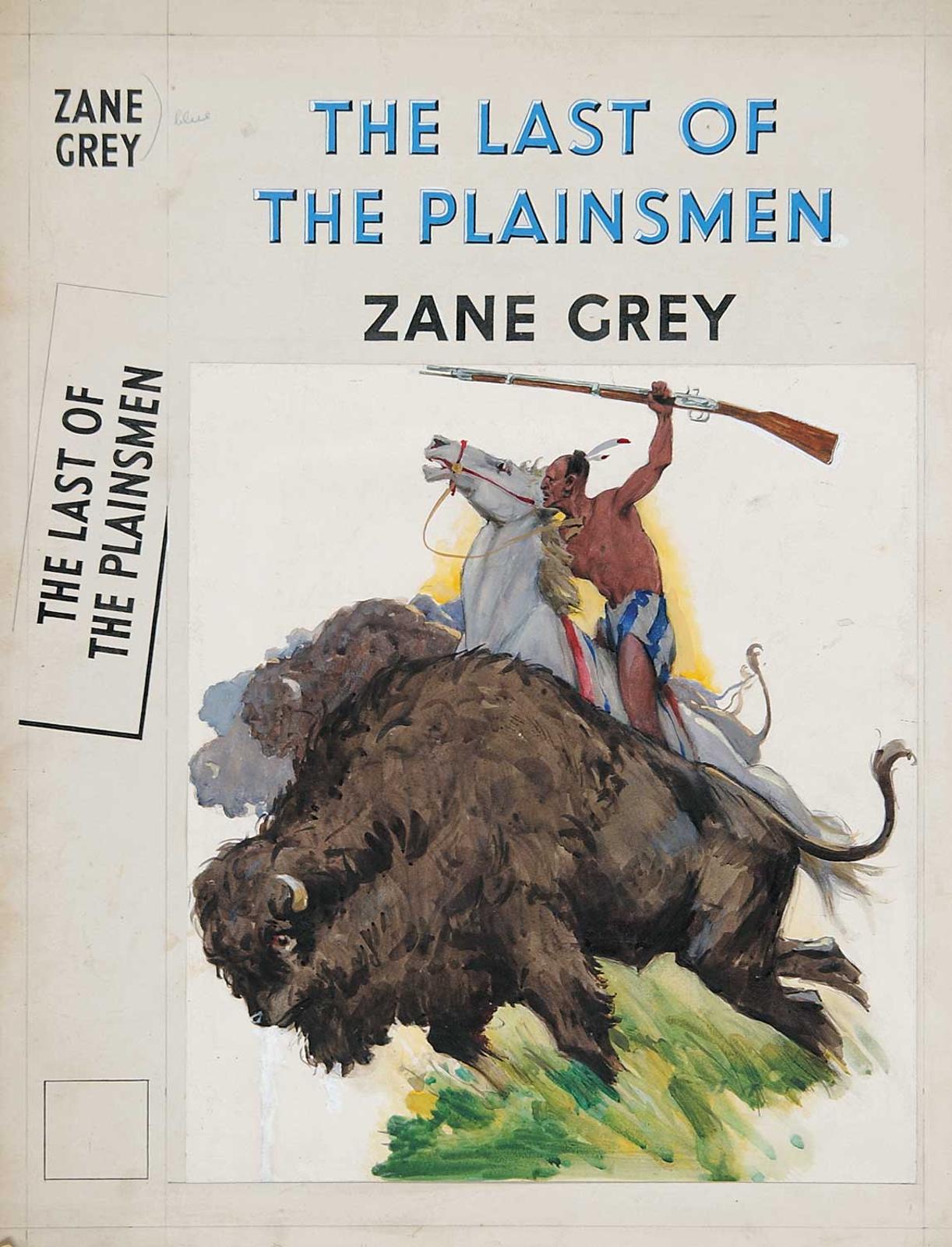 American Folk Art School - The Last of the Plainsmen, Zane Grey