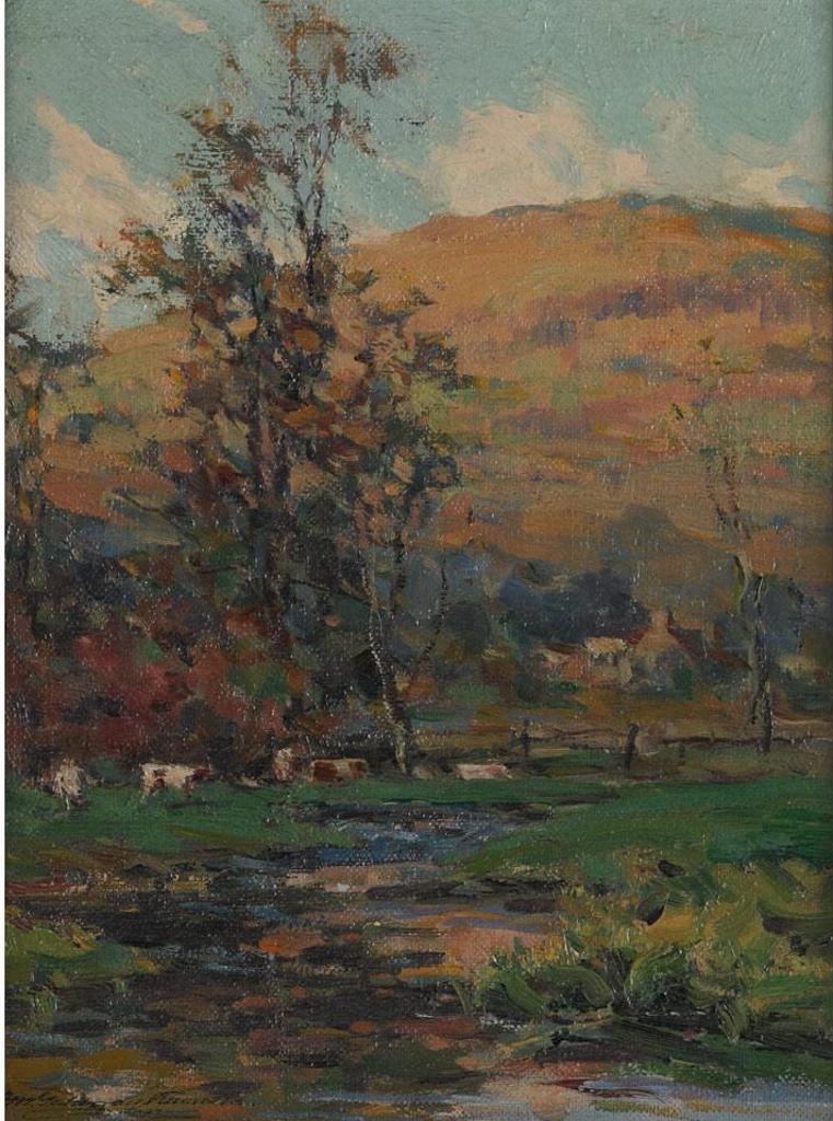 Elizabeth Mcgillivray Strachan Knowles (1866-1928) - Cattle By A Stream