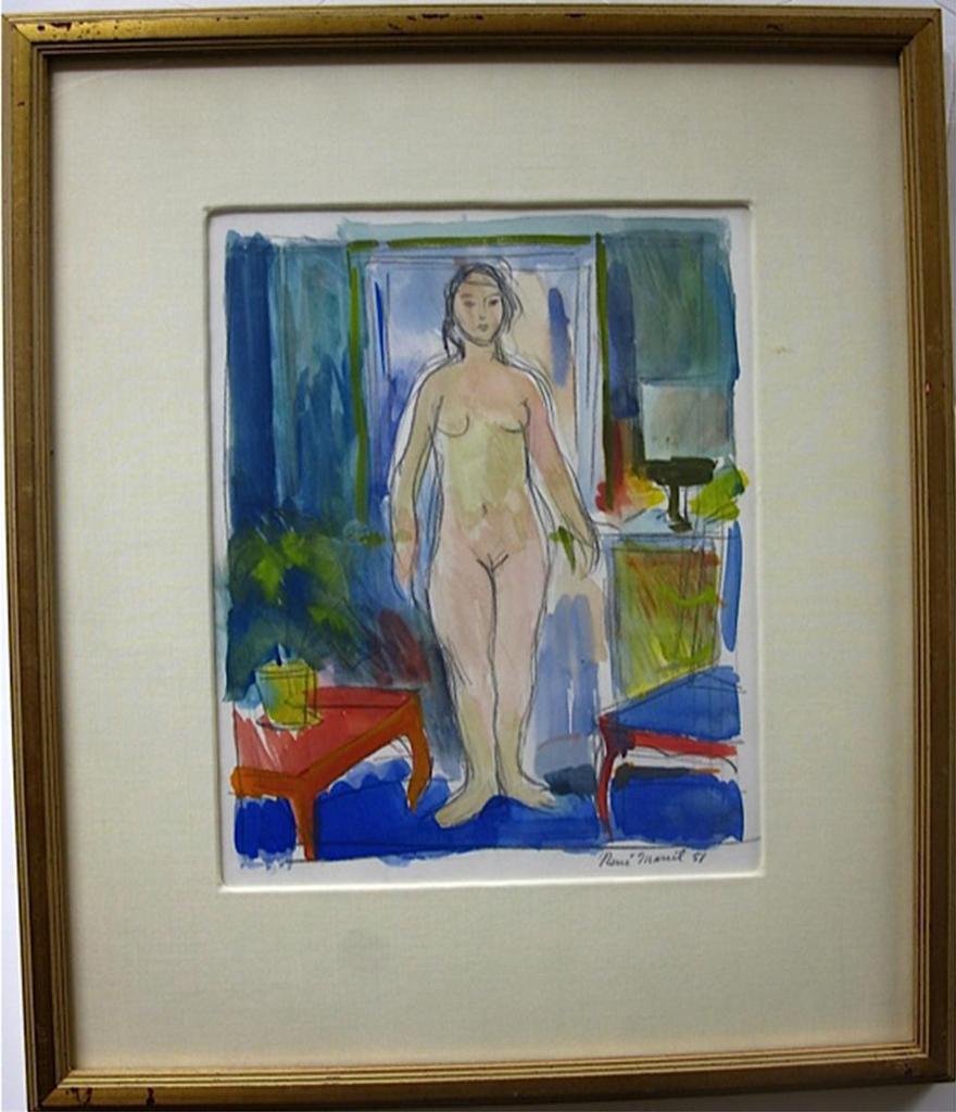 Rene Marcil (1917-1993) - Nude Standing