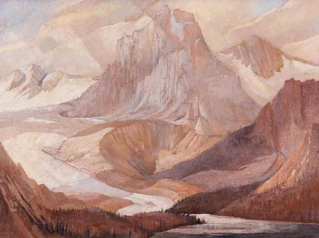 Henry George Glyde (1906-1998) - Peyto Lake, Canadian Rockies; Ca 1938