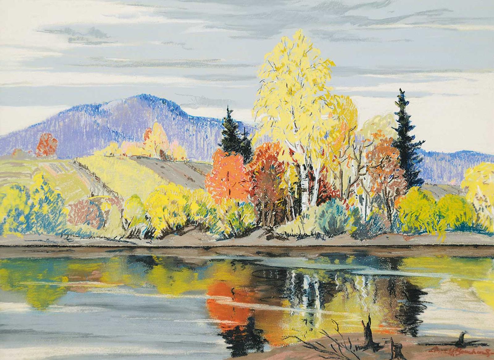 George Lorne Holland Bouchard (1913-1978) - Autumn, Laurentians