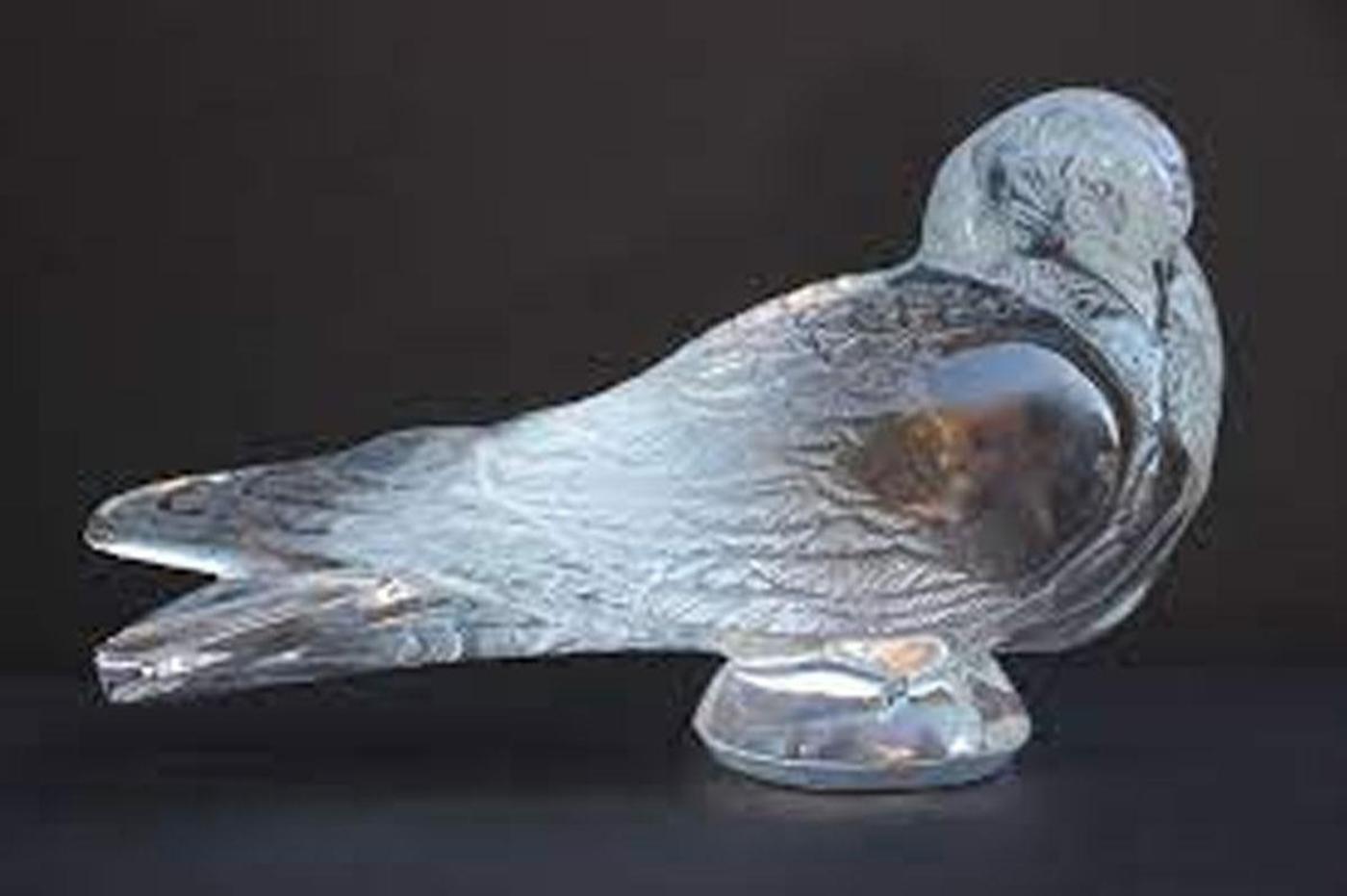 Sculpture En Cristal Lalique -