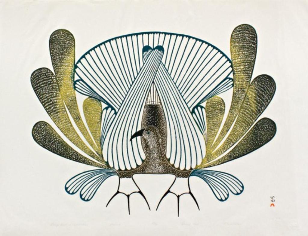 Eliyakota Samualie (1939-1987) - Large Bird in Summertime